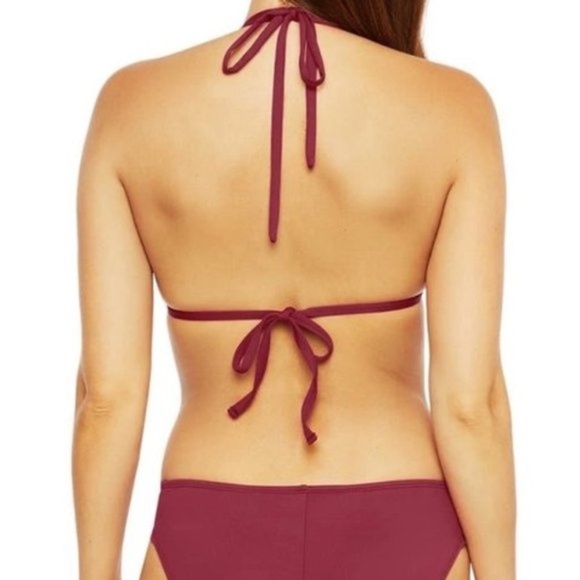 LA BLANCA Island Goddess Halter Triangle Top - Picture 2 of 6